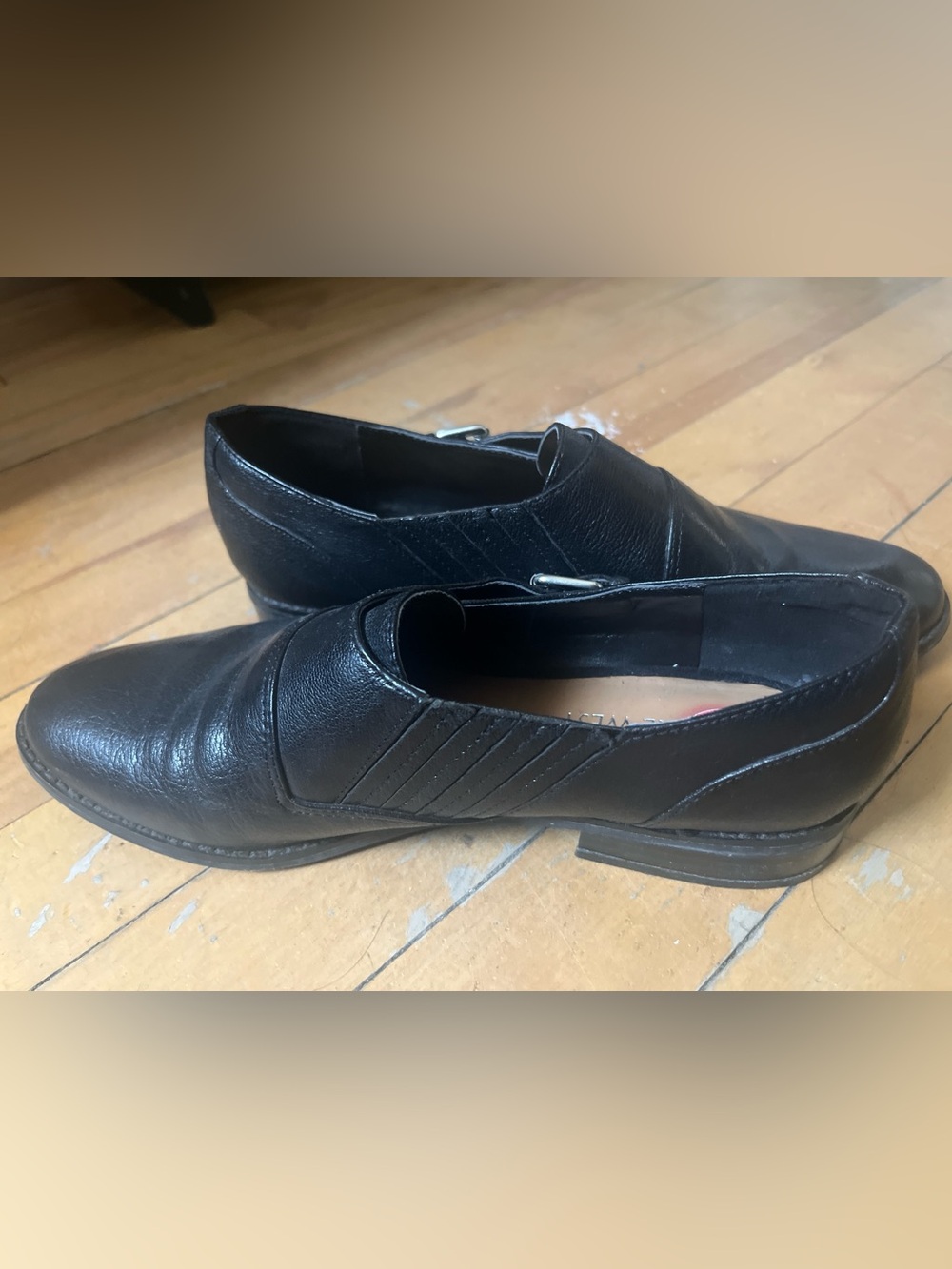 Nine West Black Leather monk strap shoes - Picture 9 of 9